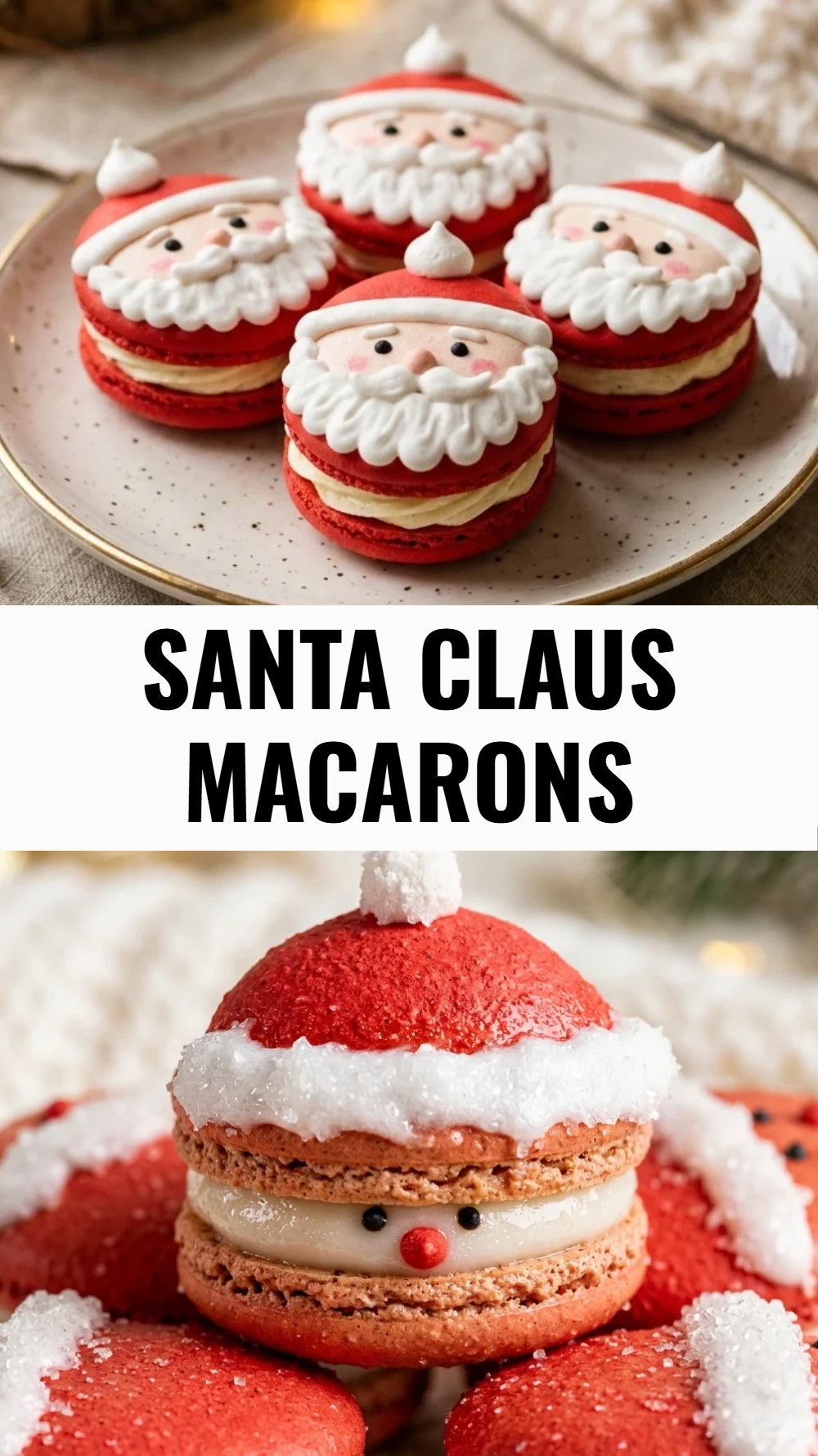 Santa Claus Macarons