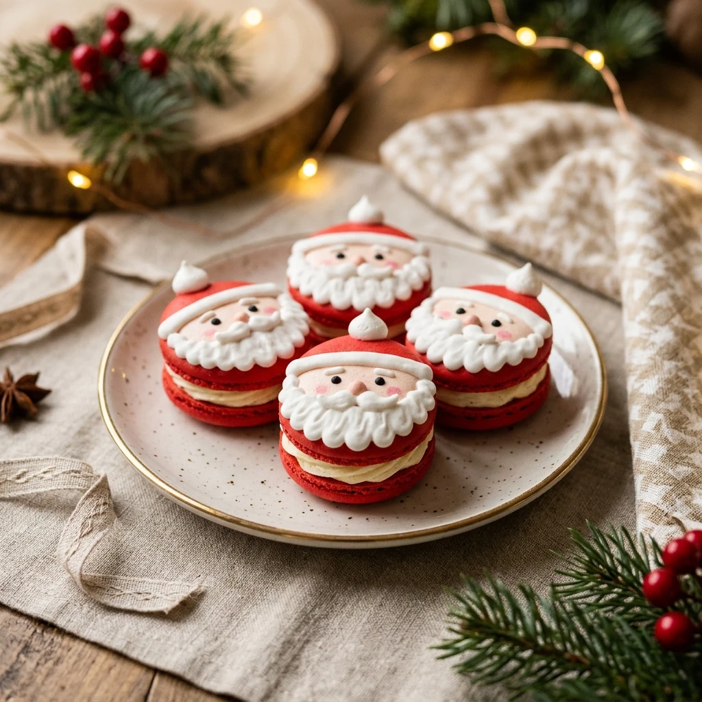 Santa Claus Macarons