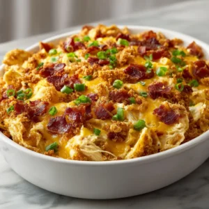 Classic Crack Chicken Casserole