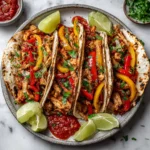 Easy Crockpot Chicken Fajitas