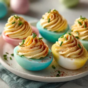 Colored Deviled Eggs