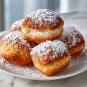 Amazing Vanilla French Beignets