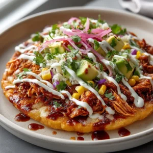 Bbq Chicken Tostadas