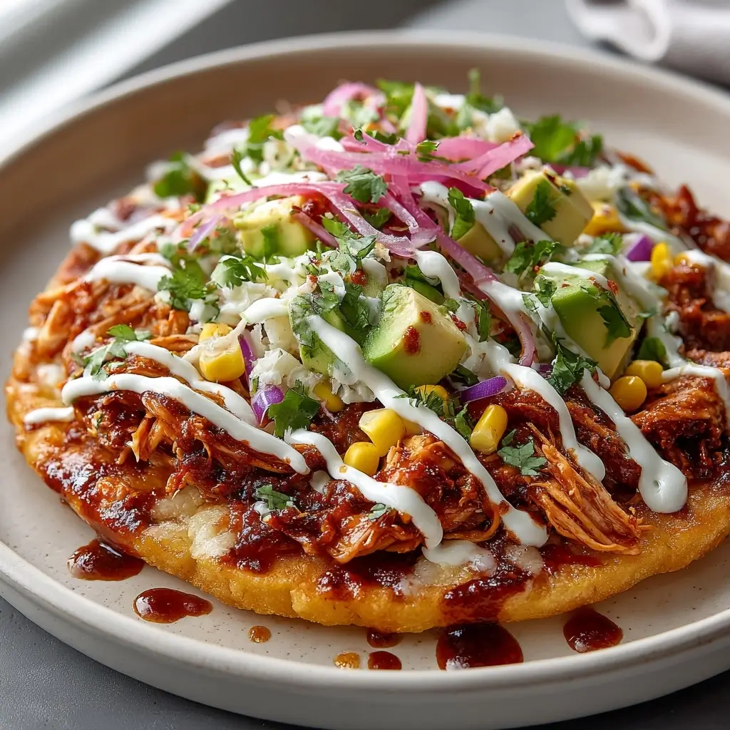 Bbq Chicken Tostadas