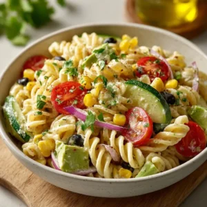 Cilantro Lime Pasta Salad