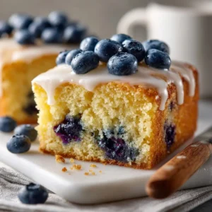 Lemon Blueberry Sheet Cake