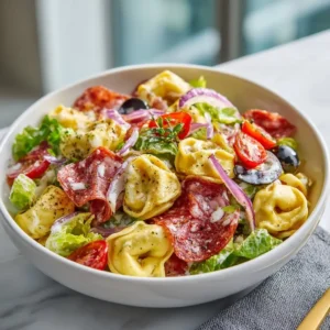 Tasty Grinder Tortellini Salad