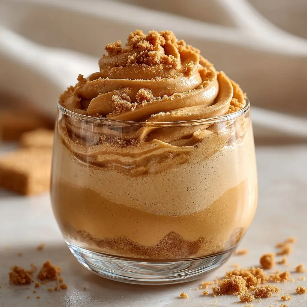 2 Ingredient Biscoff Mousse Recipe