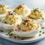 4th Of July Appetizers: Easy Deviled Eggs Party