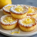 Baby Lemon Impossible Mini Pies