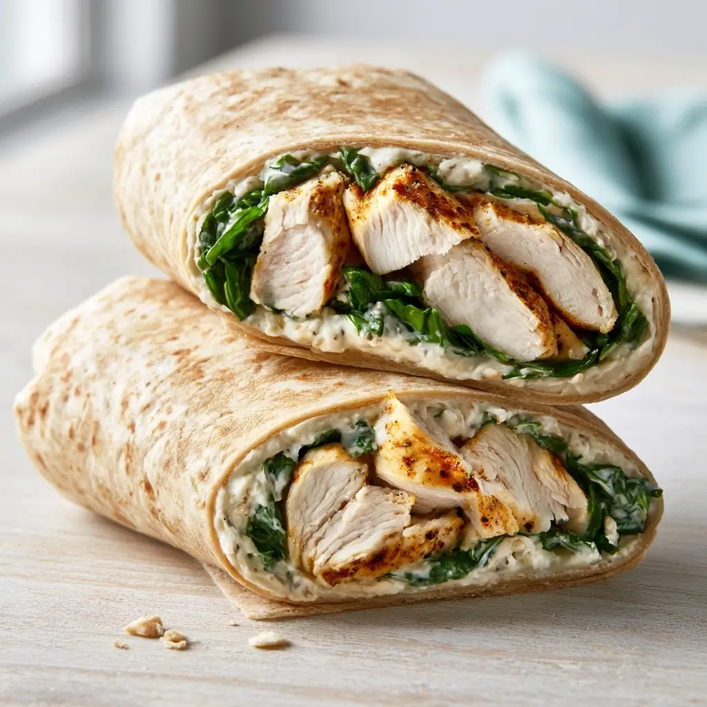 Best Chicken Spinach Wrap: Nutritious Lunch