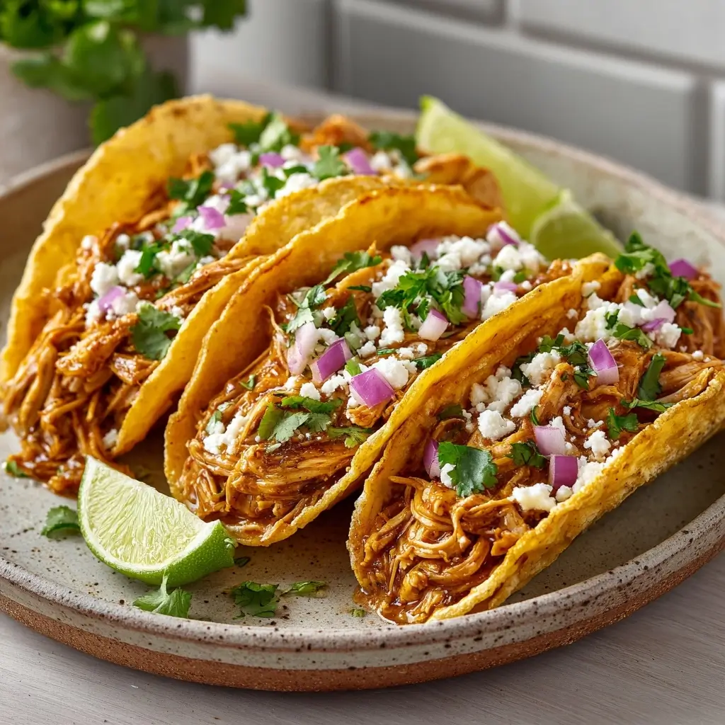 Best Crockpot Chicken Tacos: Easy Weeknight Dinner