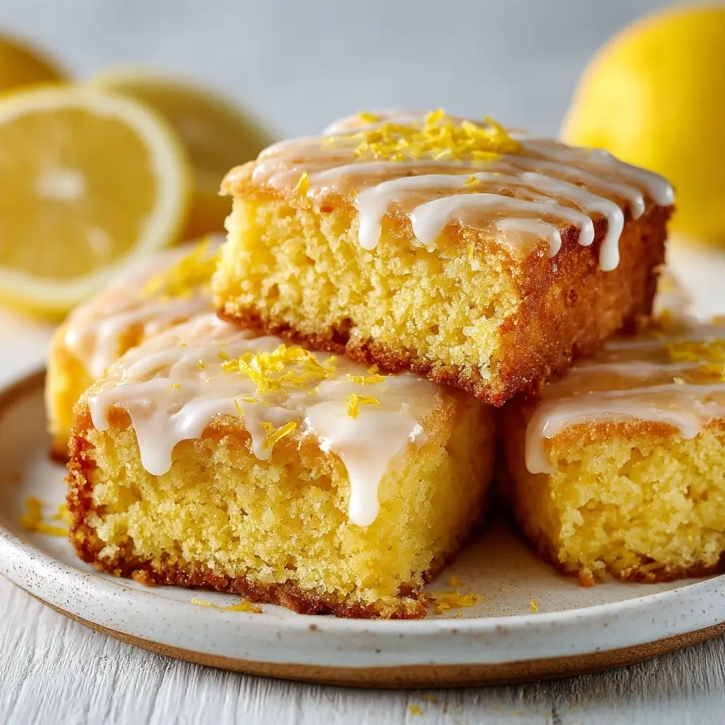 Best Lemon Brownies Recipe