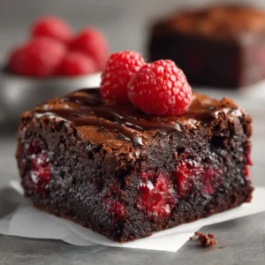 Best Raspberry Swirl Brownies Recipe
