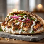Chicken Shawarma With Creamy Garlic