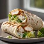 Easy Chicken Caesar Wrap: Quick Work Lunch