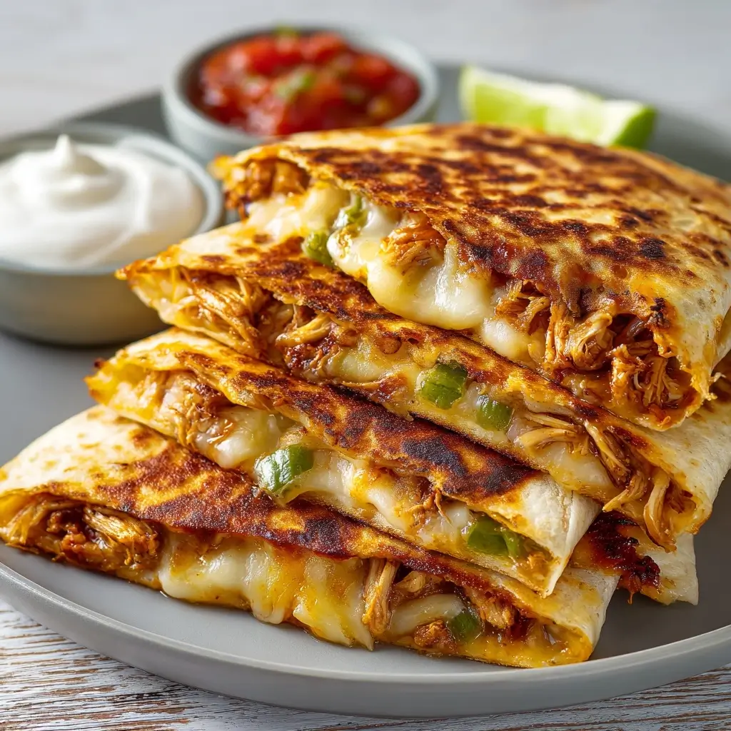 Easy Chicken Quesadilla: Quick Lunch Recipe
