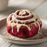 Heavenly Red Velvet Cinnamon Rolls