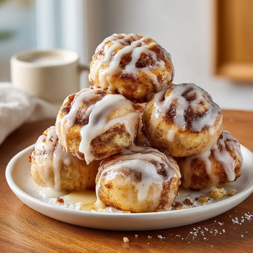 Quick Cinnamon Roll Bites