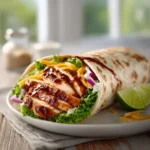 Simple Bbq Chicken Wrap: Summer Lunch Idea