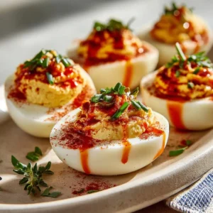 Spicy Deviled Eggs: Bold Flavor For July 4th