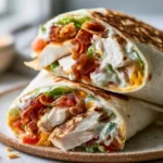 Ultimate Chicken Bacon Ranch Wrap: Crowd Pleaser