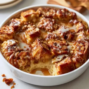 Blissful Brown Butter Cinnamon Bread Pudding For Afternoon Tea