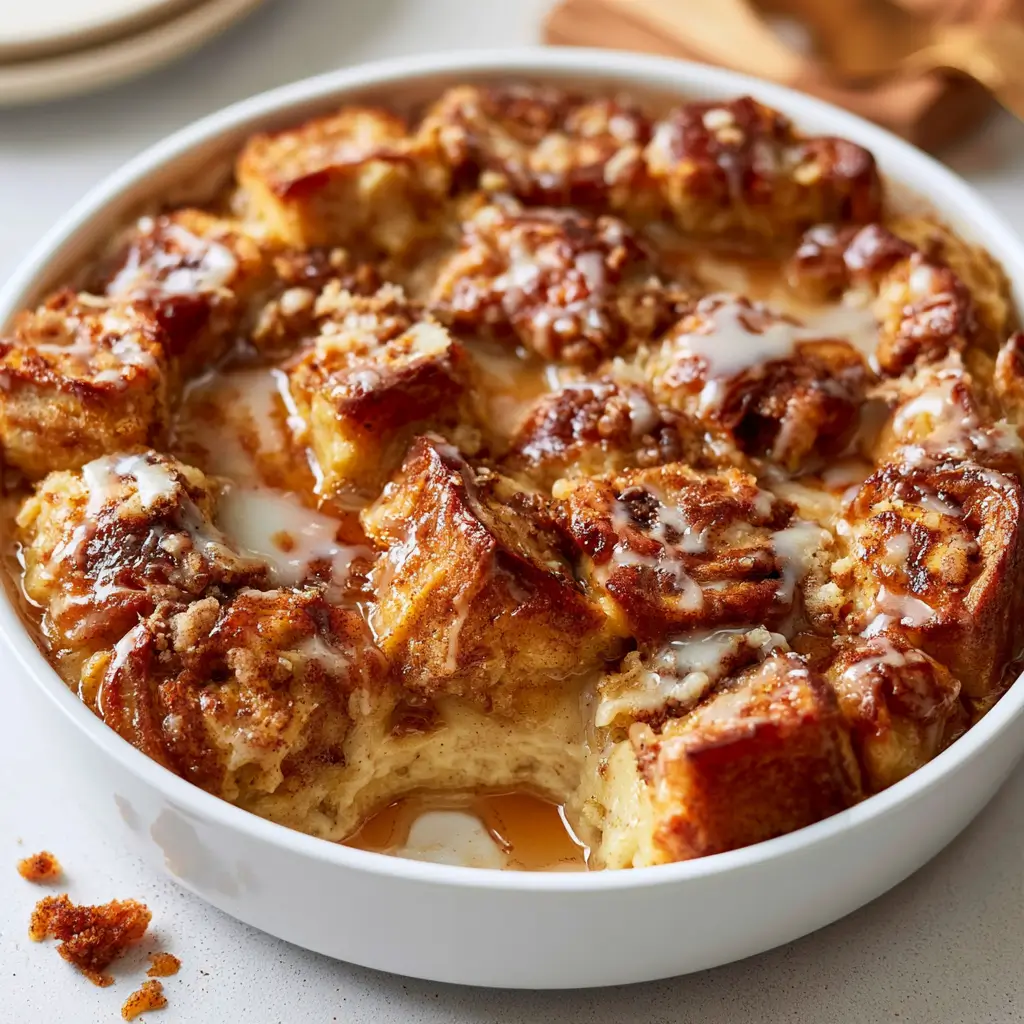 Blissful Brown Butter Cinnamon Bread Pudding For Afternoon Tea