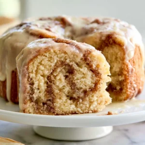 Cinnamon Roll Cake