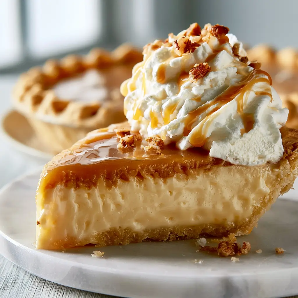 Creamy Old Fashioned Butterscotch Pie