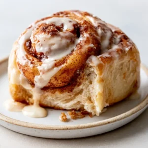 Decadent Cinnamon Roll For Weekend Brunch