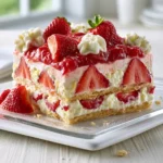Heavenly Strawberry Lemon Icebox Cake For A Crowd
