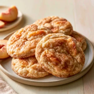 Peach Snickerdoodles