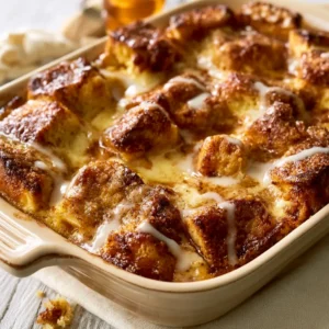 Show Stopping Cinnamon Sugar Bread Pudding For Potlucks
