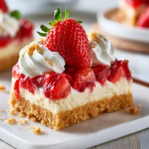 Strawberry Shortcake Bars