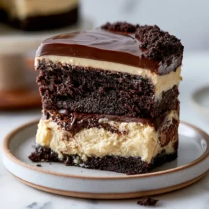Brownie Refrigerator Cake