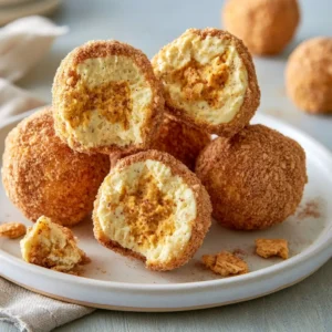 Easy No Bake Pumpkin Cheesecake Balls Recipe