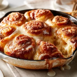 Elegant Cinnamon Sugar Skillet Rolls For Weekend Brunch