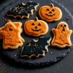Halloween Shortbread Cookies