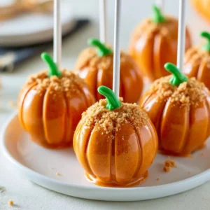 Pumpkin Pie Cake Pops Recipe