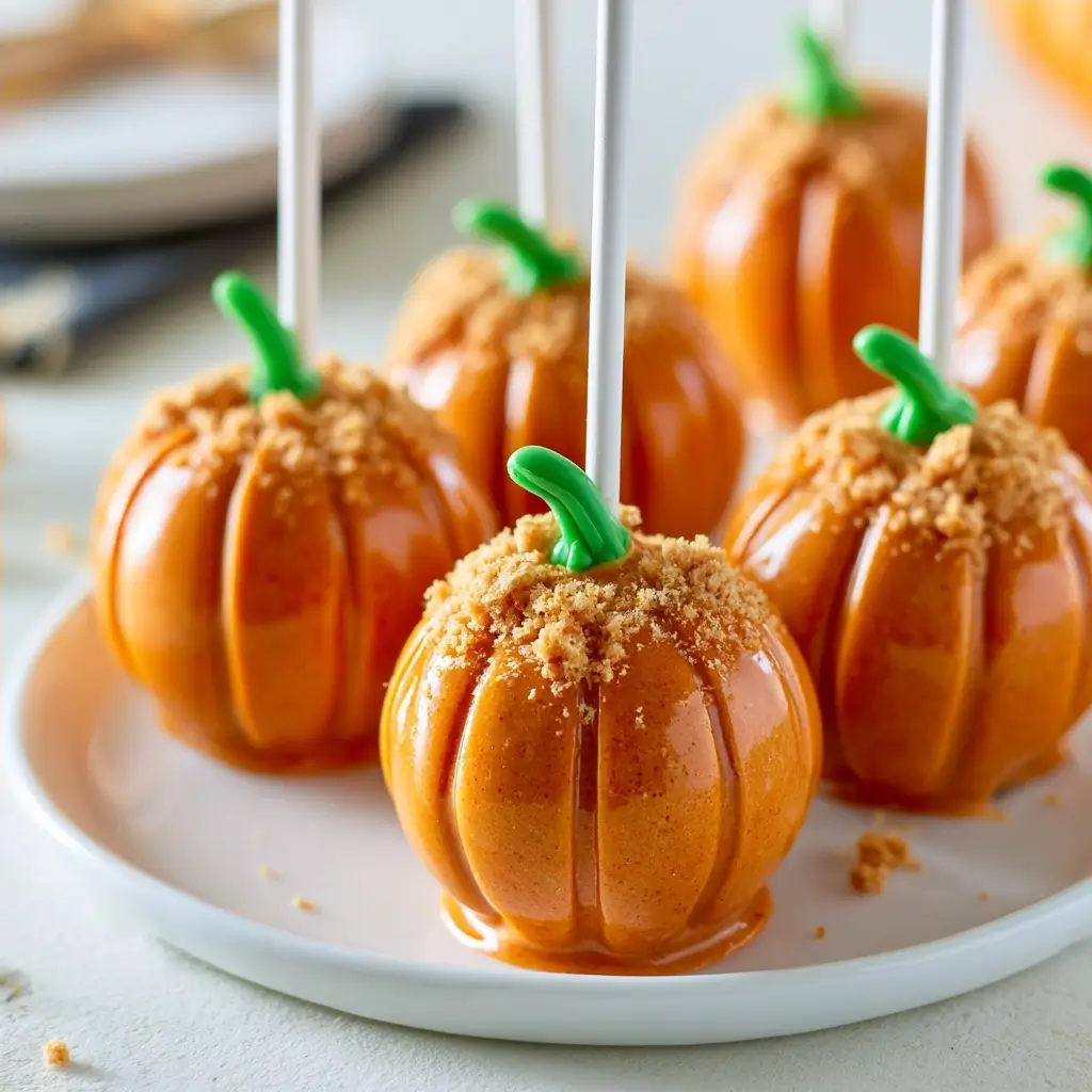 Pumpkin Pie Cake Pops Recipe