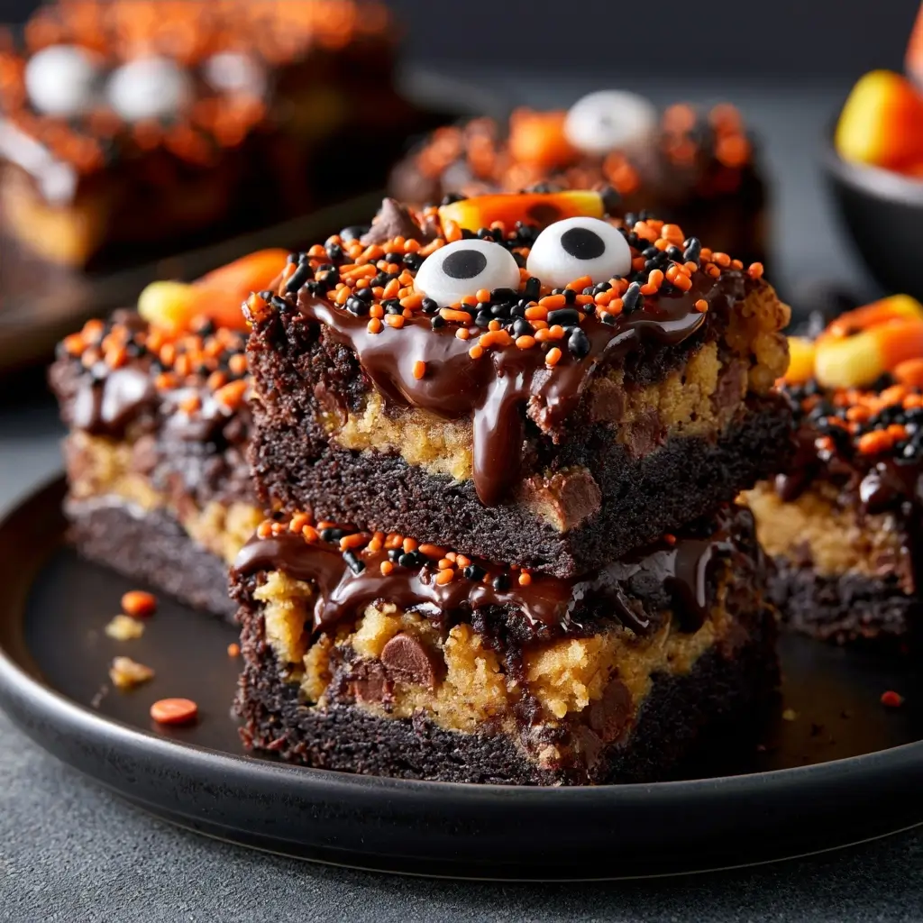 Spooky Halloween Brookies Recipe