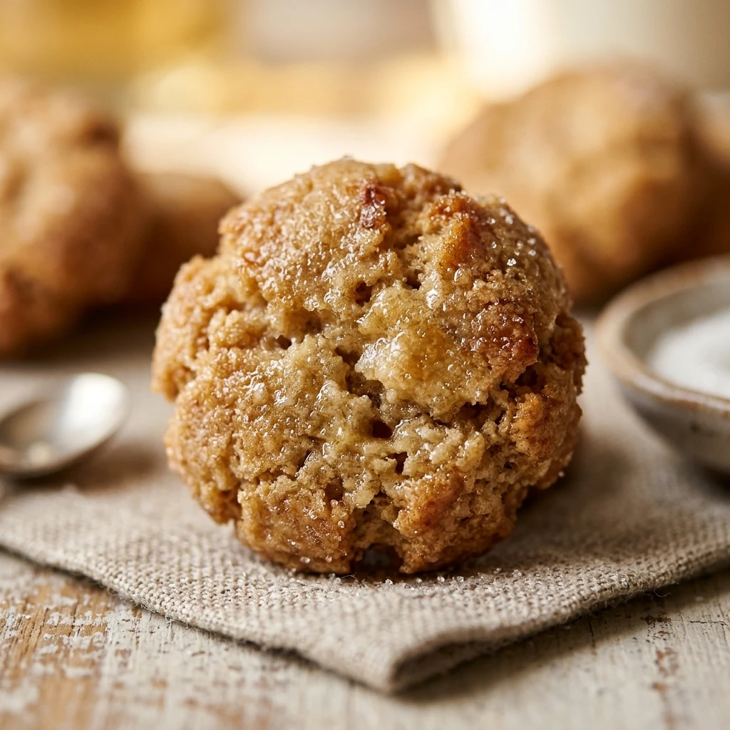 3-Ingredient Mini Butter Cookies