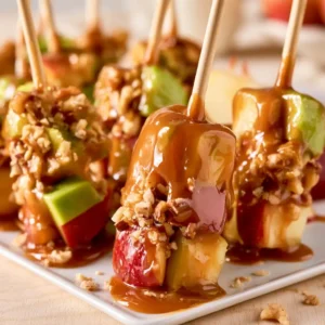 Caramel Apple Bites