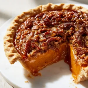 Praline Pumpkin Pie