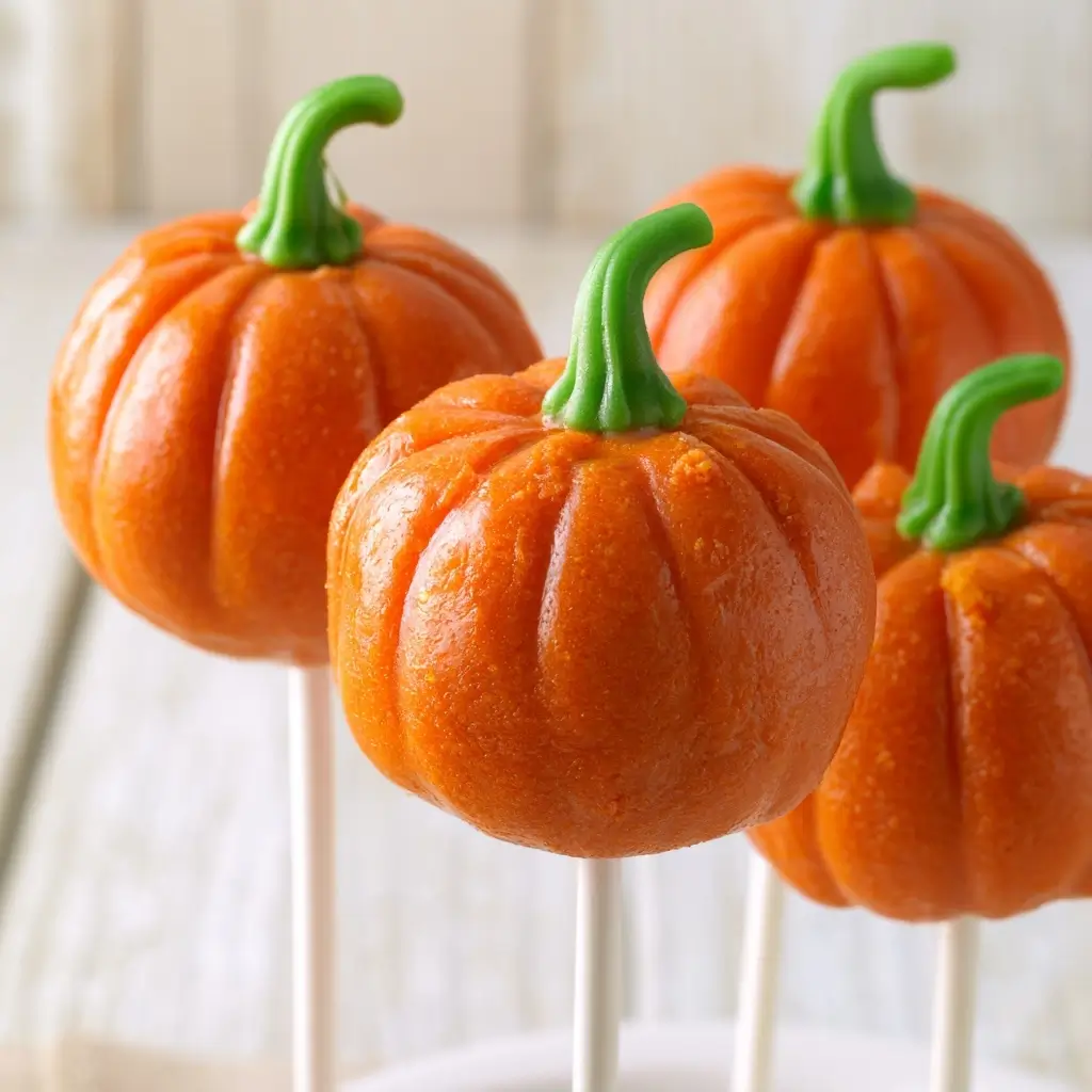 Pumpkin Cake Pops