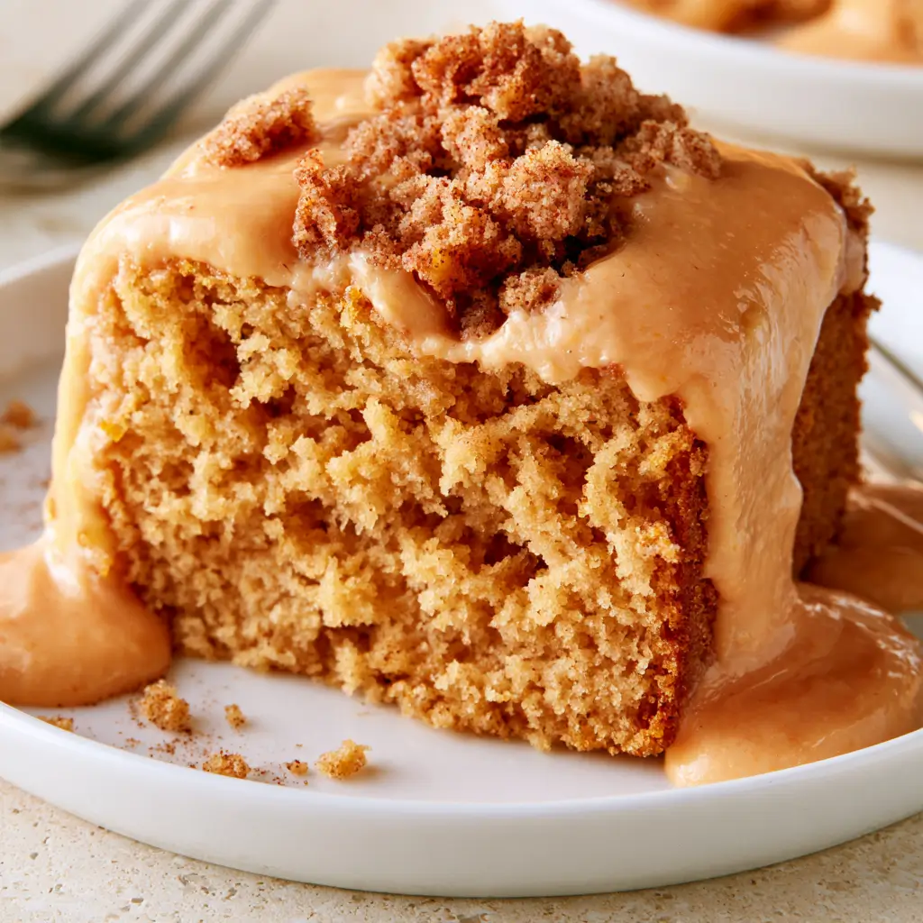 Spiced Pumpkin Coffee Cake Recipe With Jello Pumpkin Pudding | Thanksgiving & Fall Baking