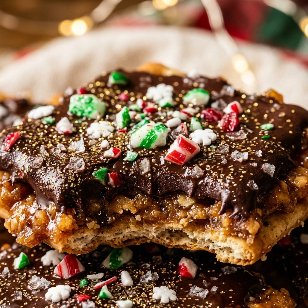 Christmas Crack Cookies