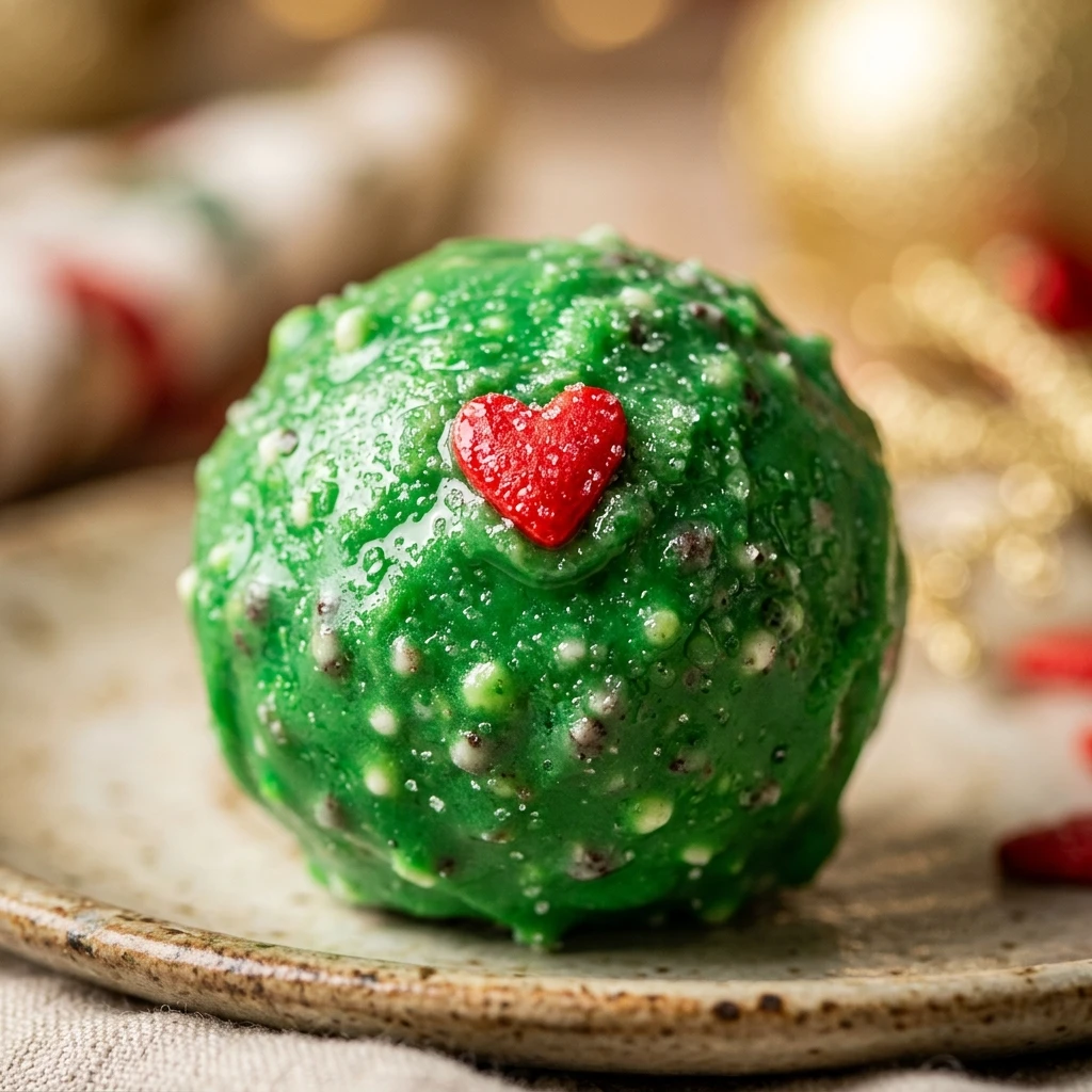 Grinch Oreo Balls