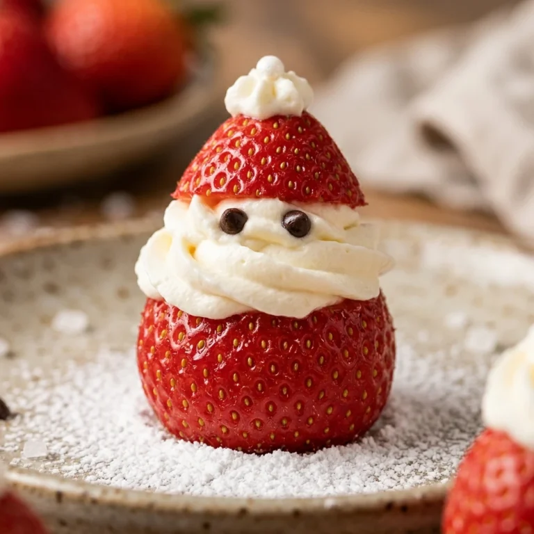 Strawberry Santa Treats